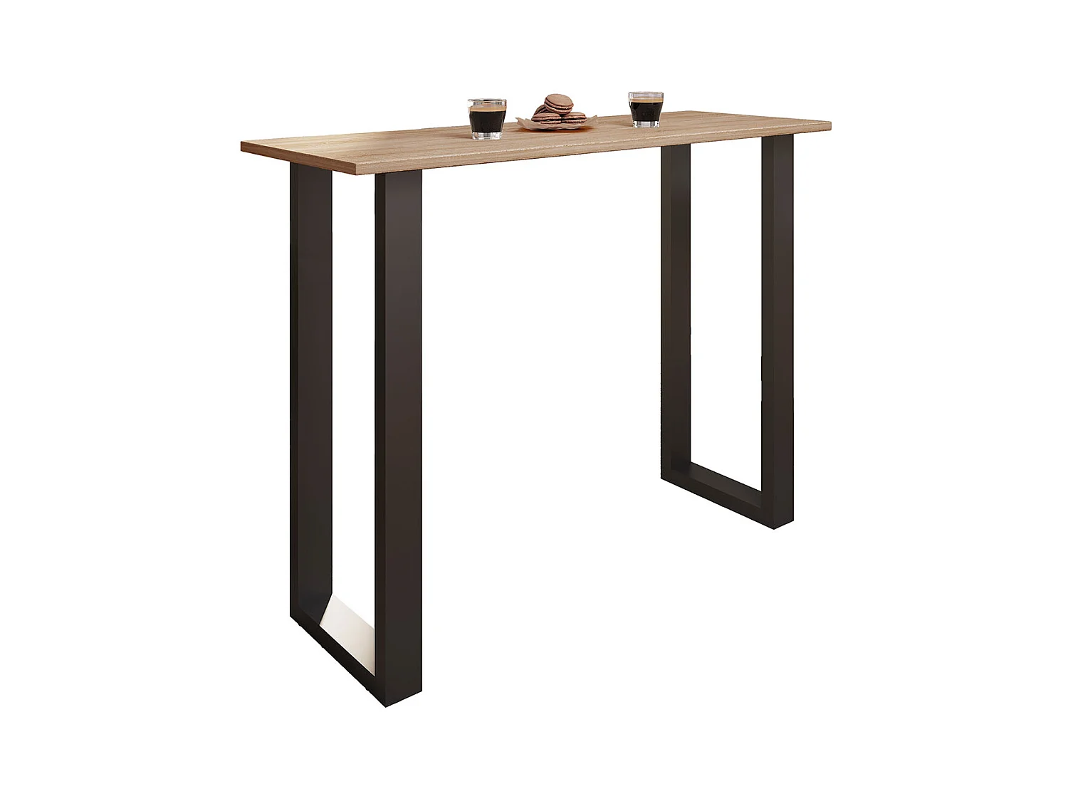 Tavolo da bar in legno Xona 140x50