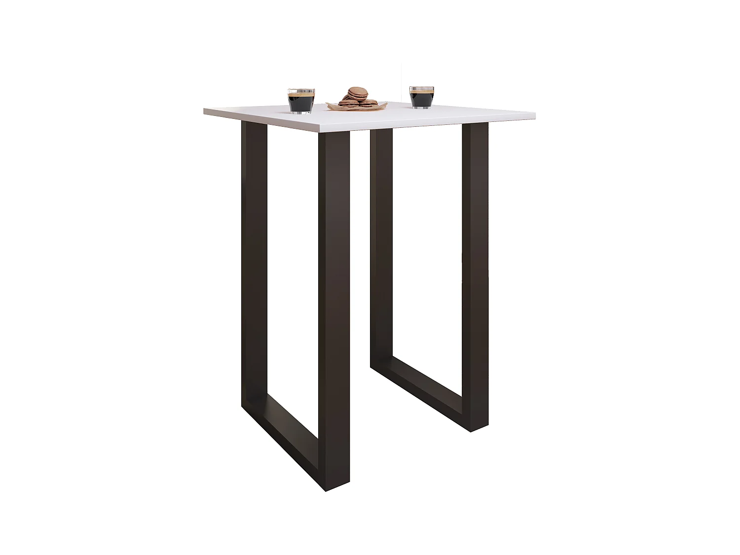 Tavolo da tavolo a barre in legno Xona 80x50