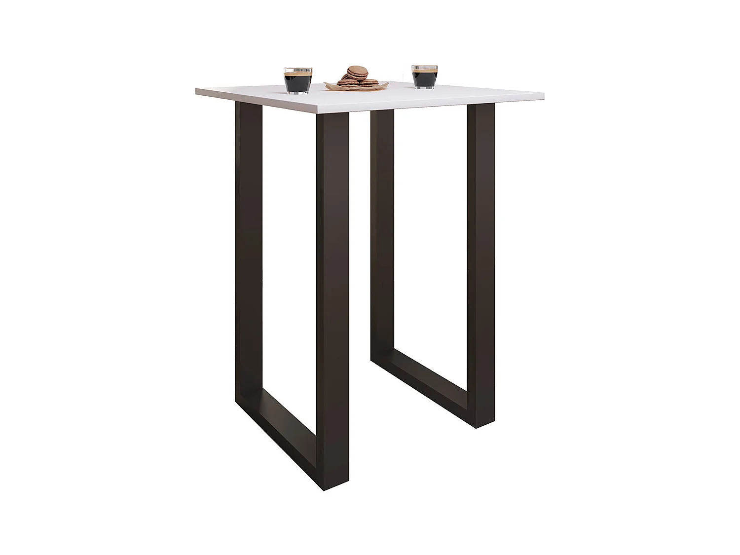 Tavolo da tavolo a barre in legno Xona 80x50