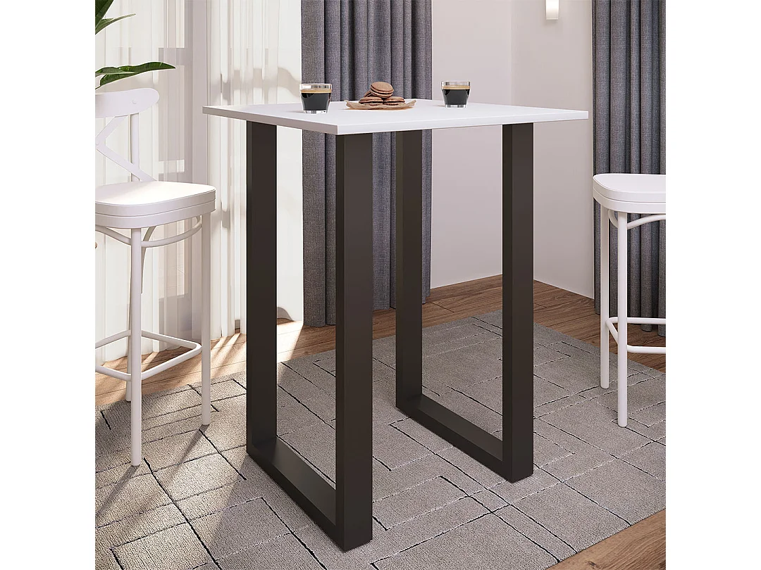 Barbecue Xona Black / White H. 102 x W. 80 x D. 50 cm