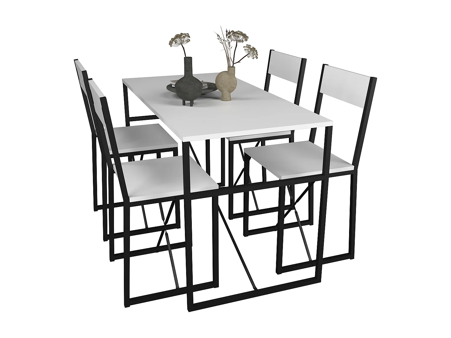 5 stks Eettafel Groep Set Insasi L