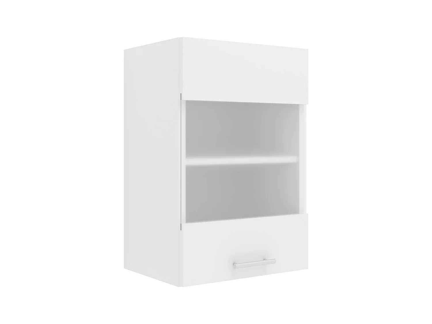 Kitchen furniture hanging cabinet Esilo White H. 60 x W. 40 x D. 31 cm