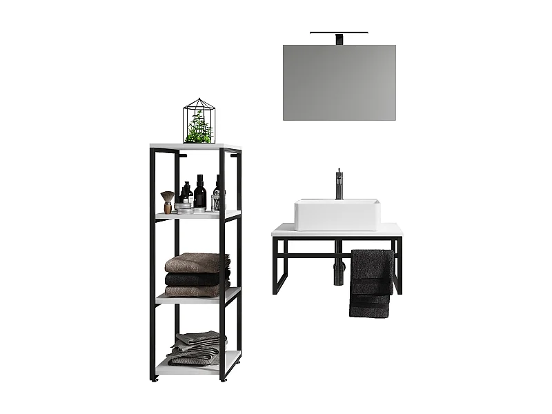 Lavabo 4 pezzi Lavabo Bitila 60 V1