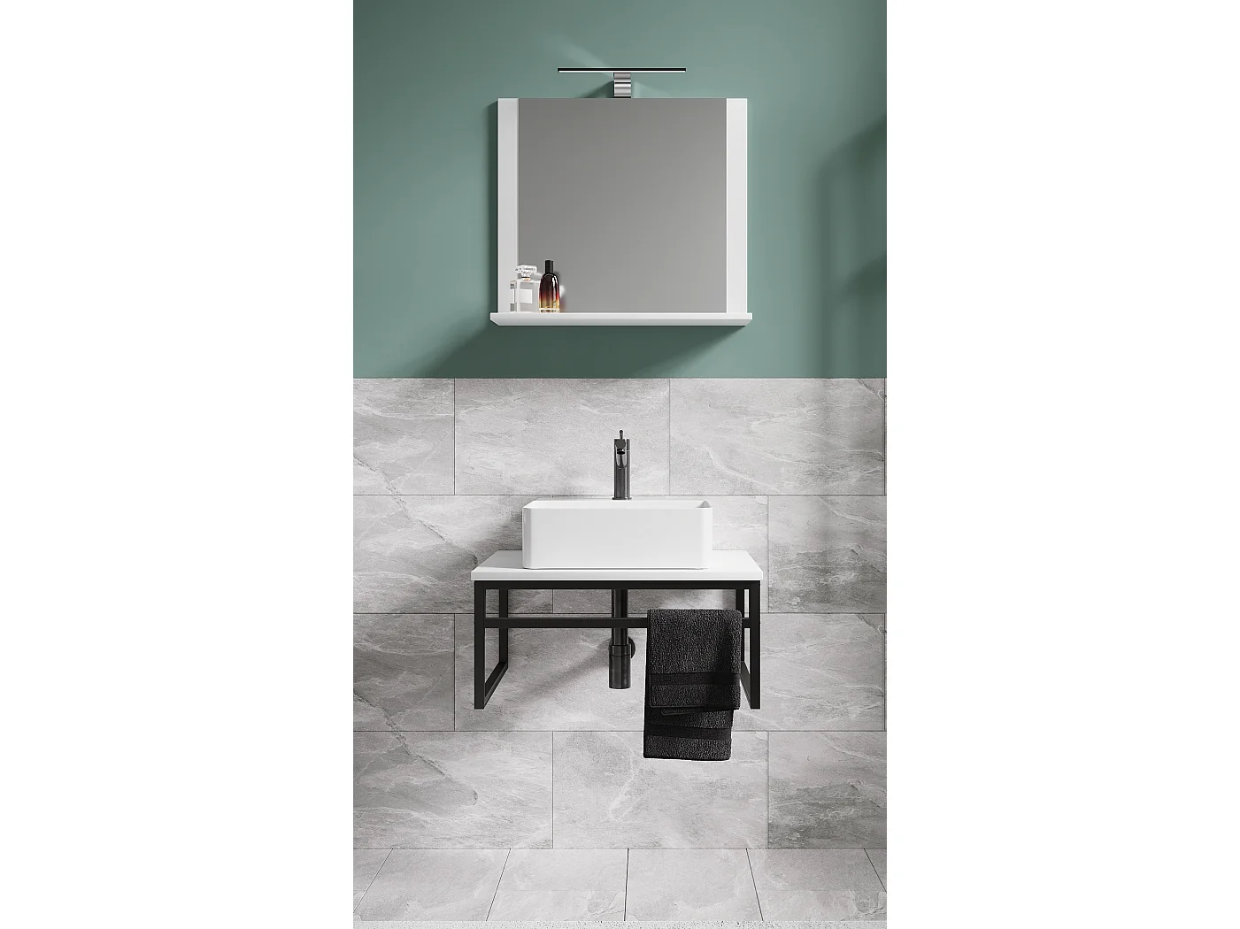 3 stuks wastafel badkamer meubels Bitila 60 V2