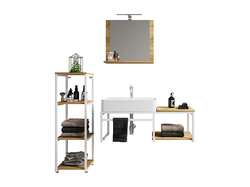 4 sztuk umywalka meble łazienkowe Bitila 100 V2