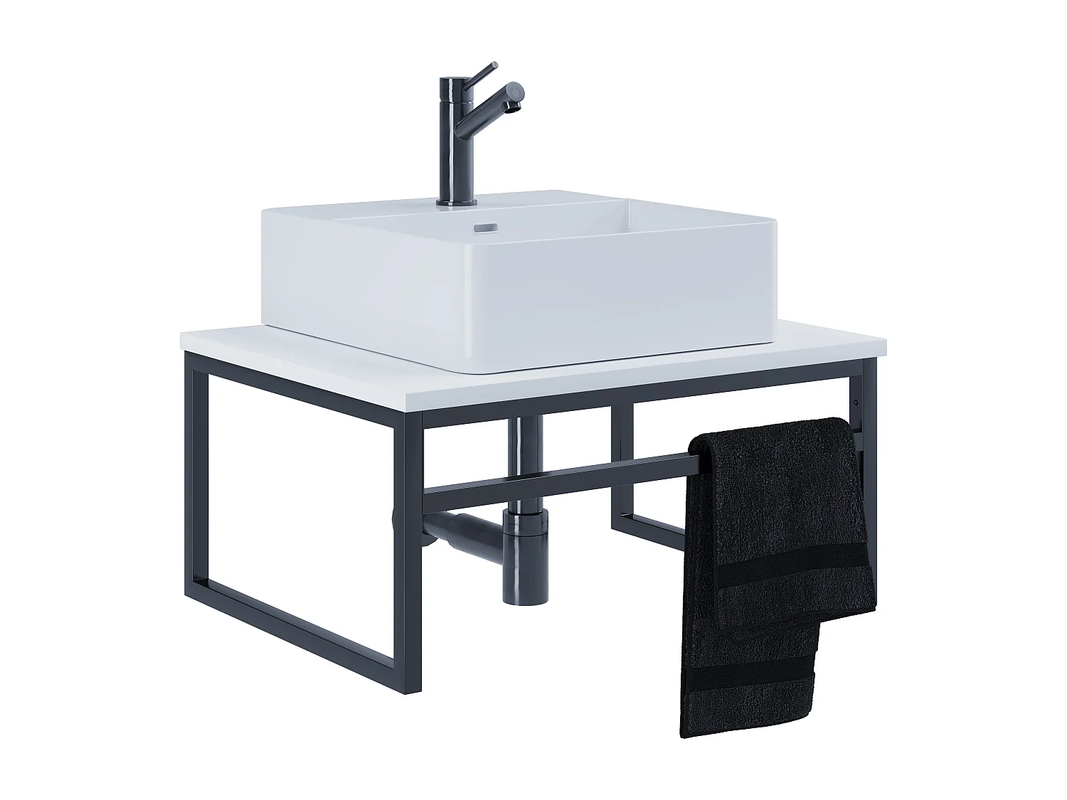 2 stks. wasbak Bitila 60