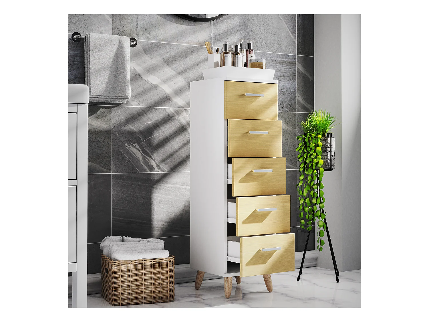 Komoda na meble łazienkowe Komoda Landos M