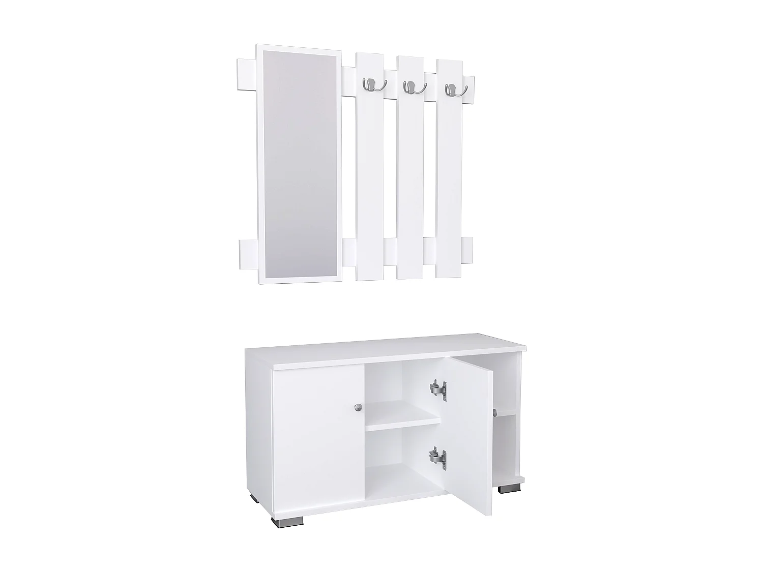 2 stks. garderobe vloermeubilair Gados XL