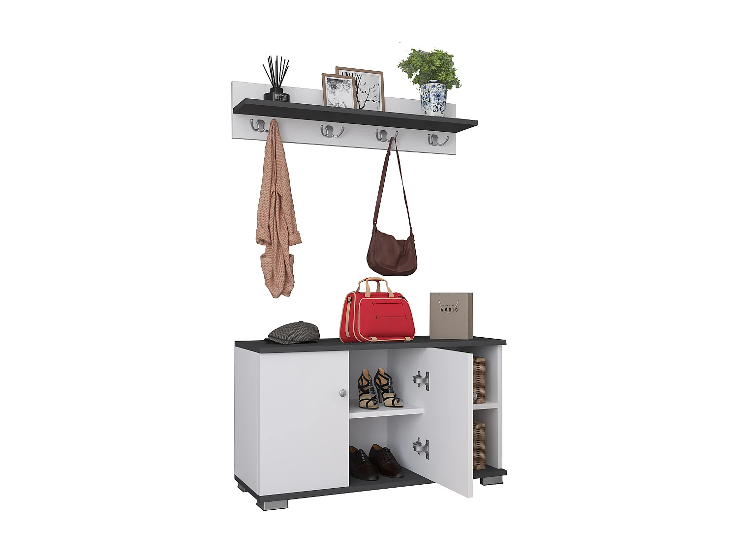 Garderobe Vloermeubilair Schoenen Gados L