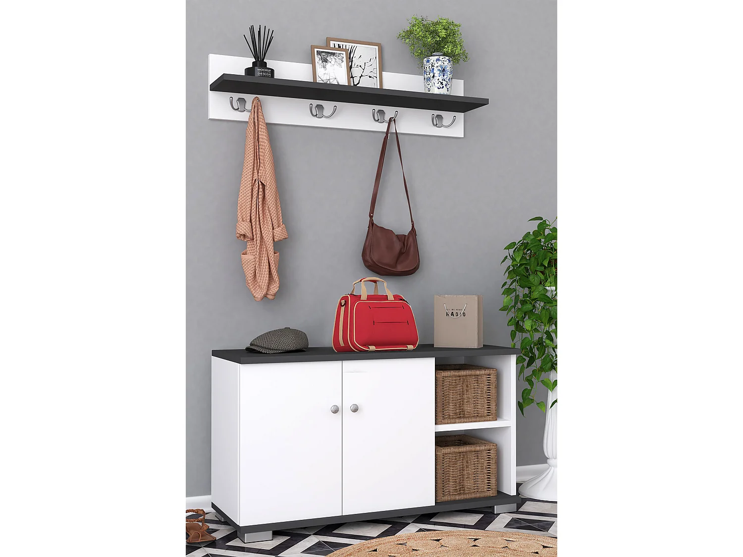 Garderobe Vloermeubilair Schoenen Gados L