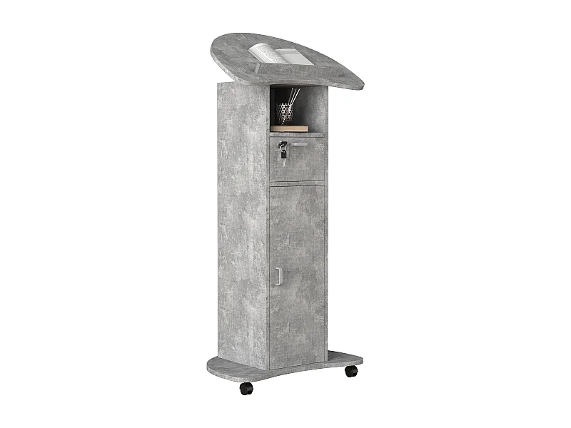 Drewniane biurko stojące Głośnik biurko Rolls Redola T