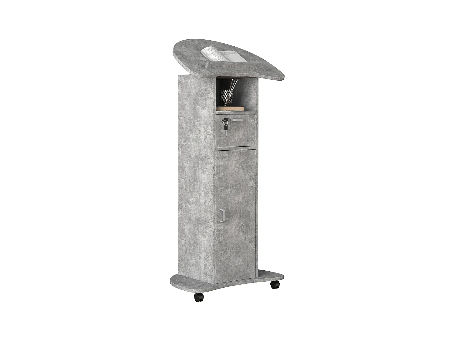 Standing desk Redola Concrete Gray 0