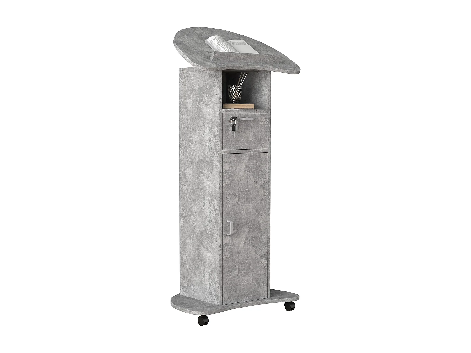 Standing desk Redola Concrete Gray 0