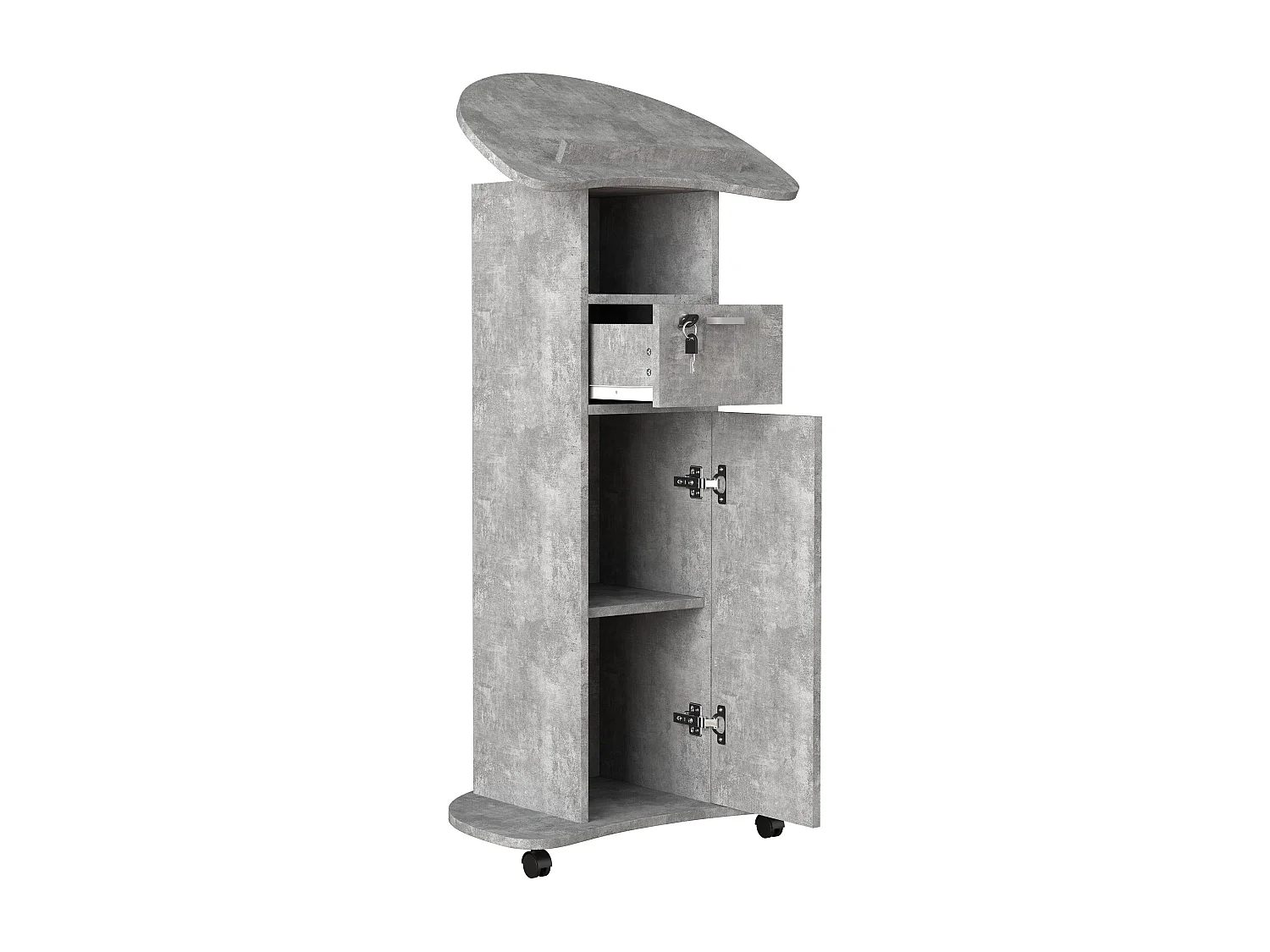 Standing desk Redola Concrete Gray 0