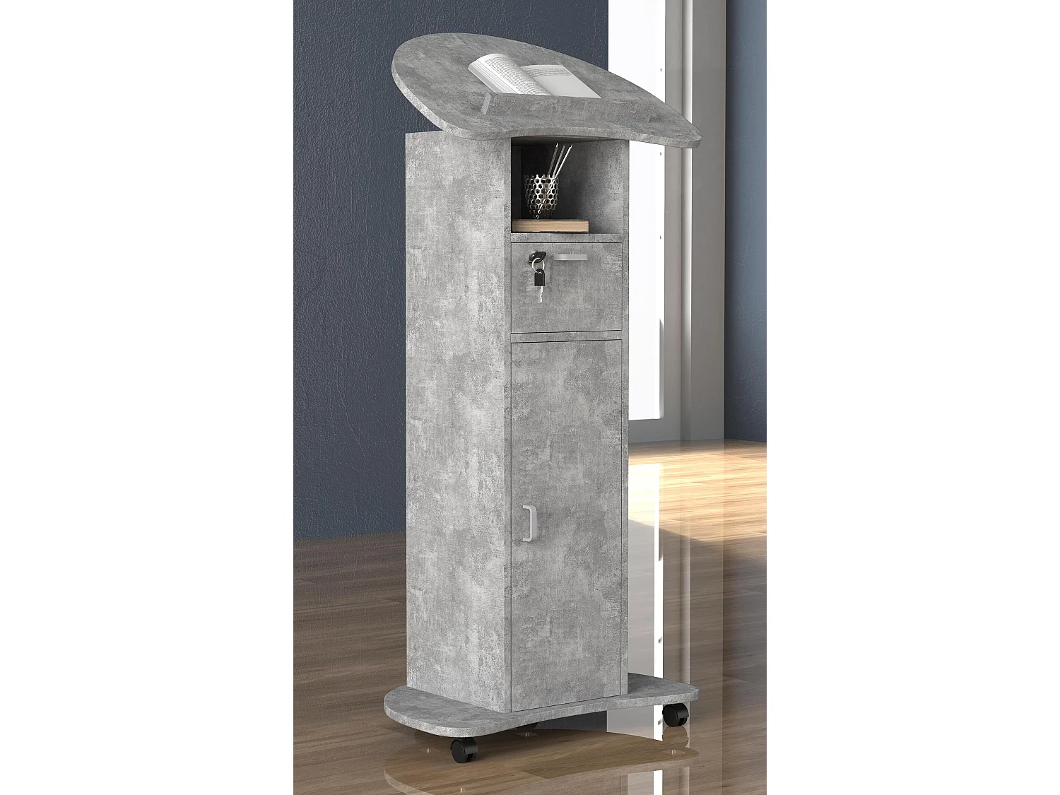 Standing desk Redola Concrete Gray 0