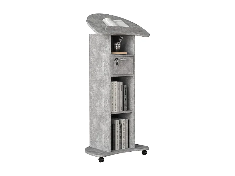 Drewniane biurko stojące Głośnik biurko Rolls Redola