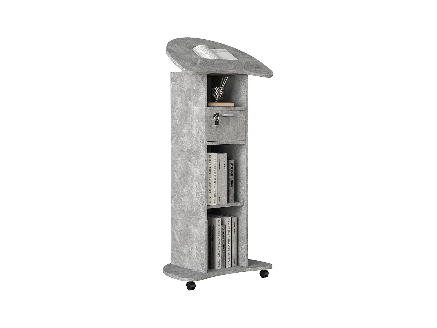 Standing desk Redola Concrete Gray 0