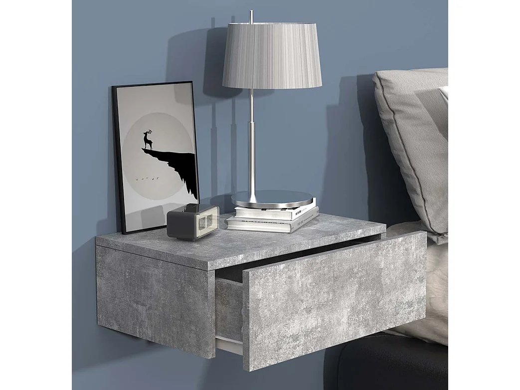 Comodino in legno Usal M 45 cm