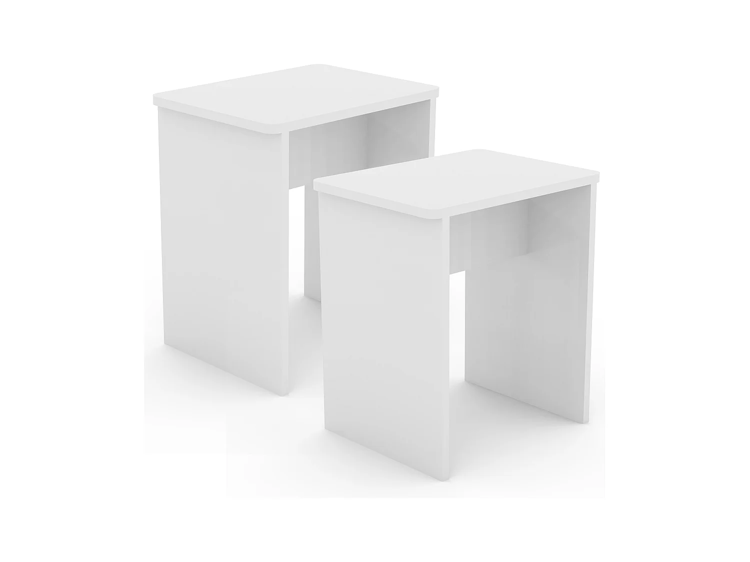 Gruppo da pranzo Esal Bianco A. 45 x L. 40 x P. 30 cm