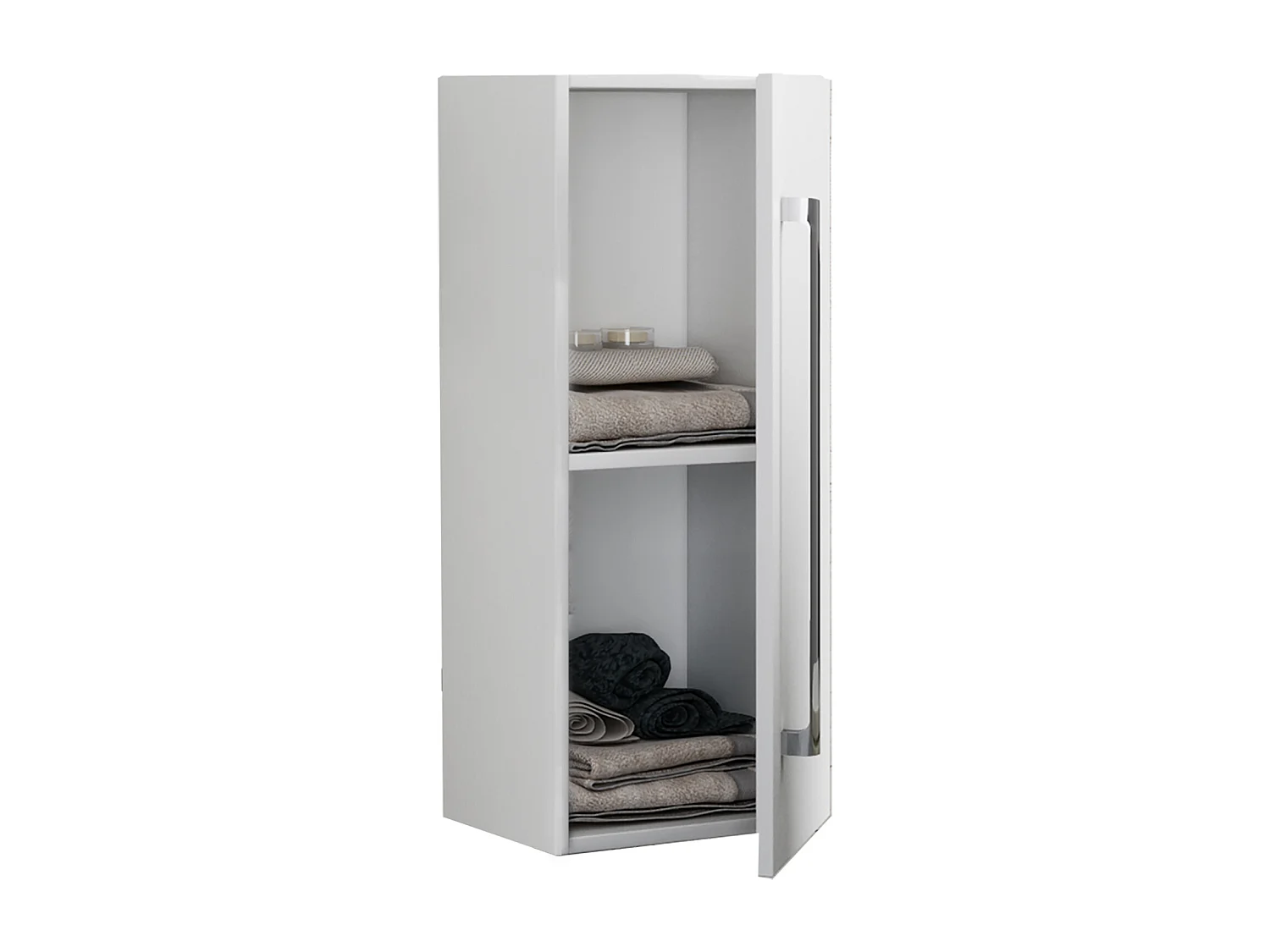 Bathroom furniture Midischrank Badinos White H. 75 x W. 33 x D. 22 cm