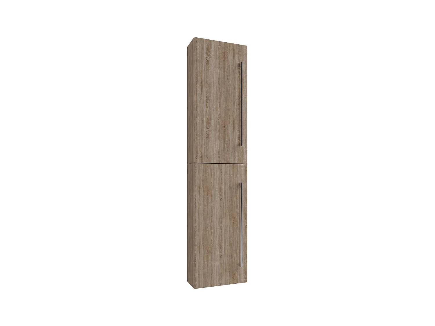 Armadio alto per bagno in legno Badinos 2