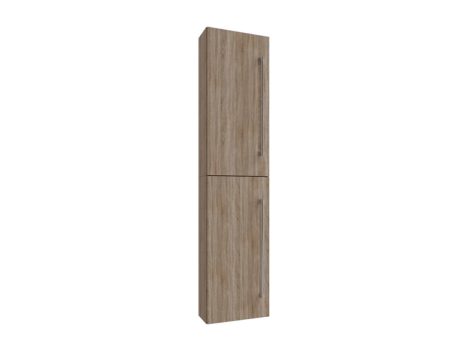 Bathroom furniture high cabinet Badinos Sonoma oak (Sägerau) H. 150 x W. 33 x D. 22 cm