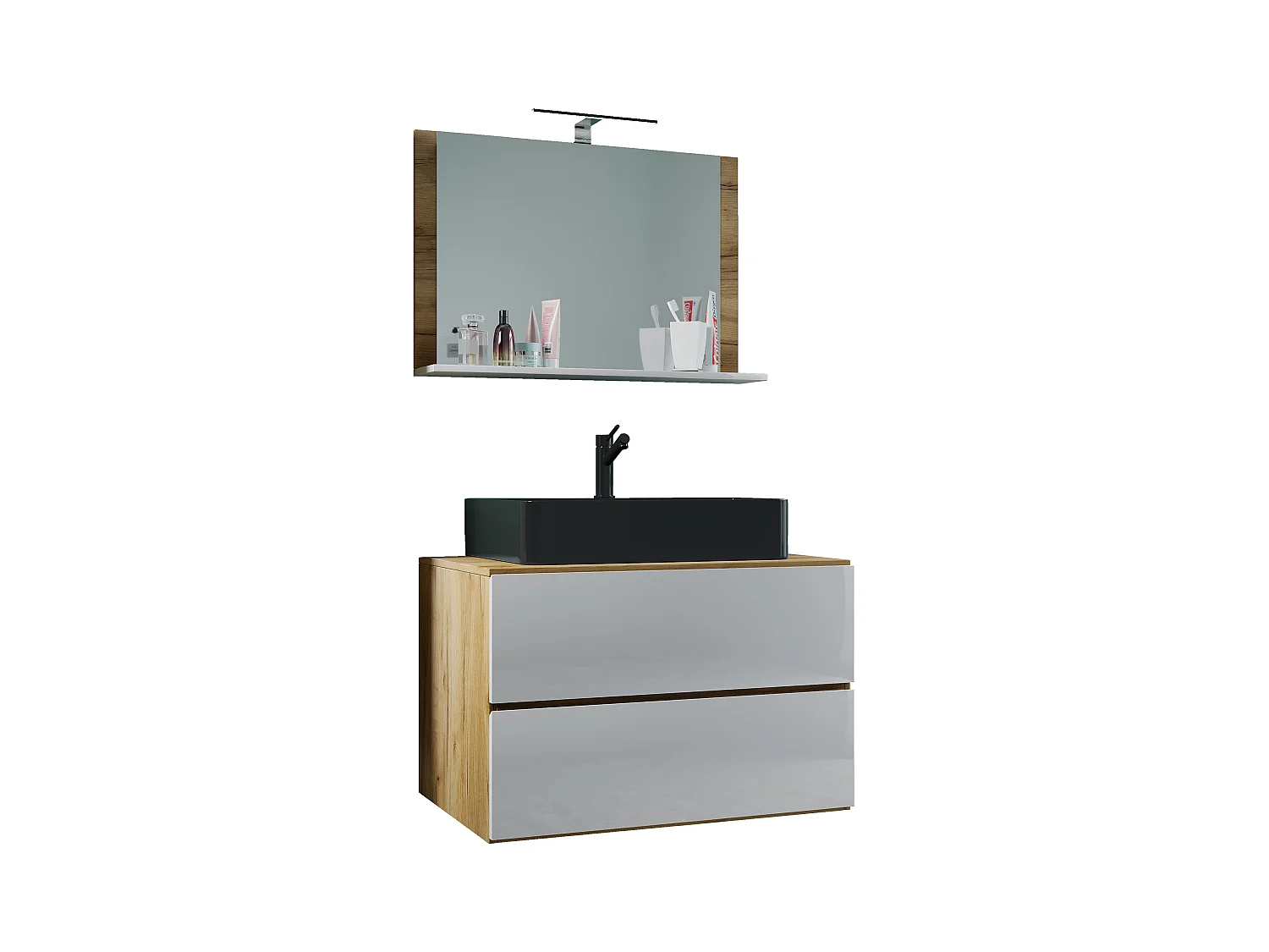 Gruppo lavabo 3 pezzi Lavabo Lendas M