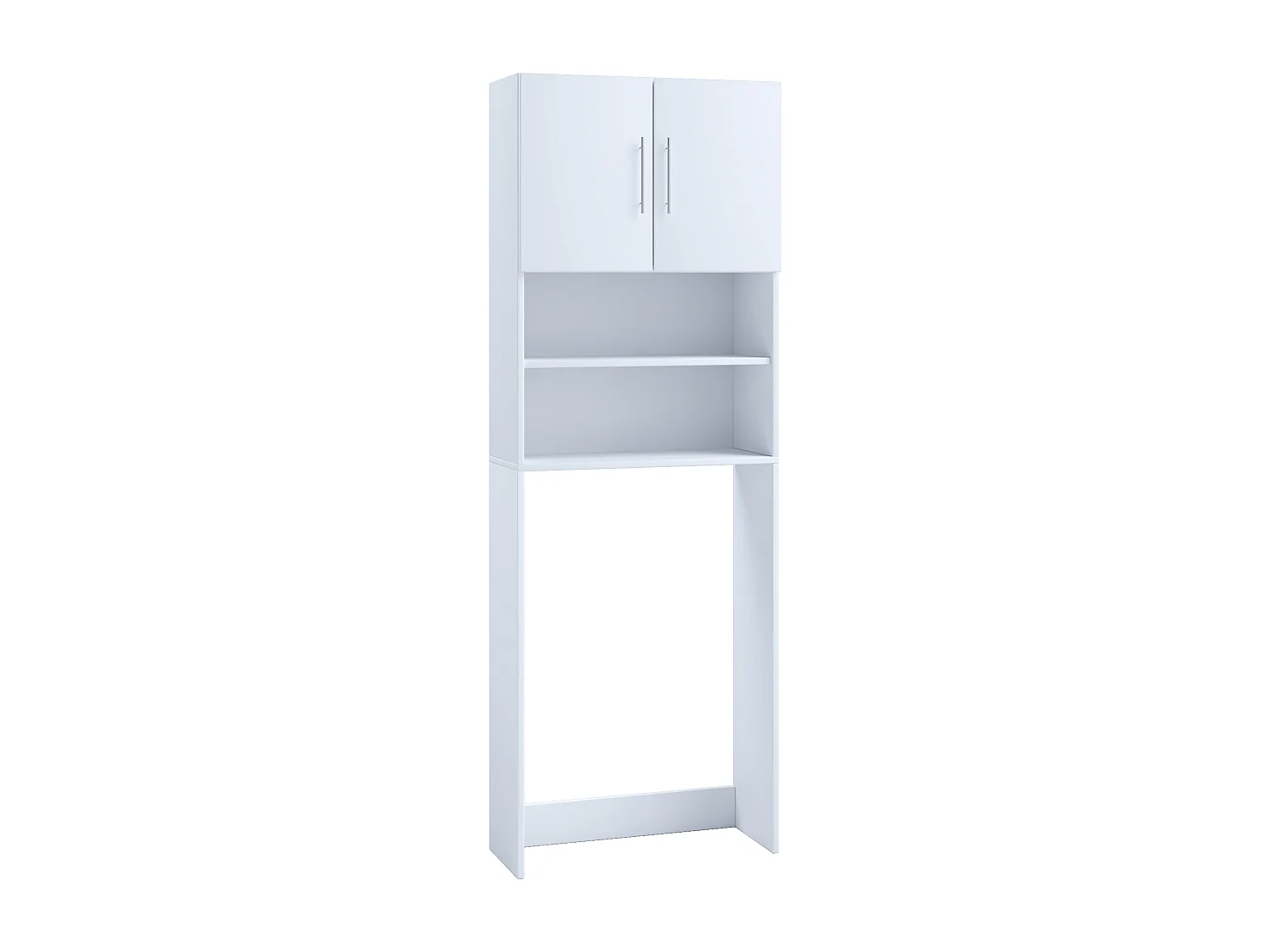 Bathroom furniture washing machine cabinet Jutas White W. 64 x H. 190 x D. 25 cm