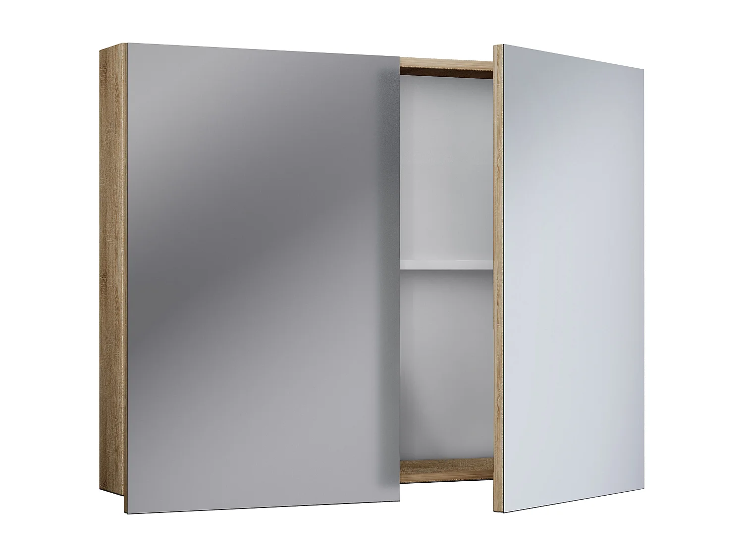 Spiegelschrank Spiegel Badezimmer Badinos 59x60 cm