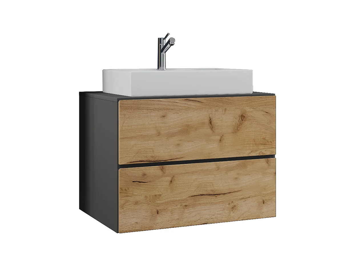 2-tlg. Waschplatz Waschtisch Lendas S Schublade
