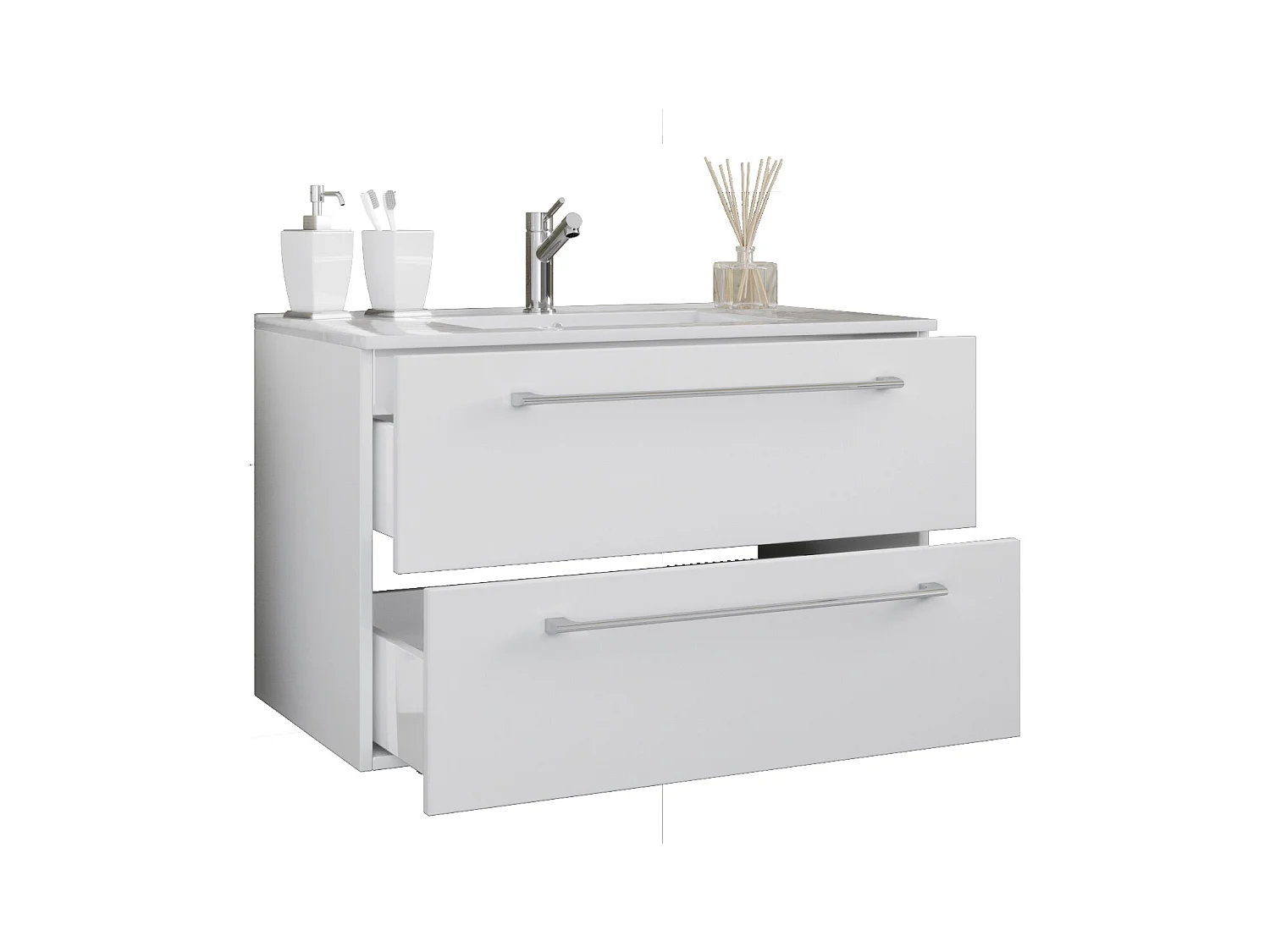 2 stks. wasplaats wastafel Badinos 2