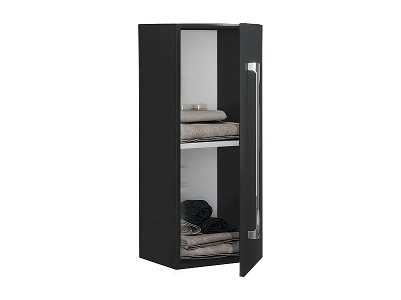 Bathroom furniture Midischrank Badinos Black H. 75 x W. 33 x D. 22 cm