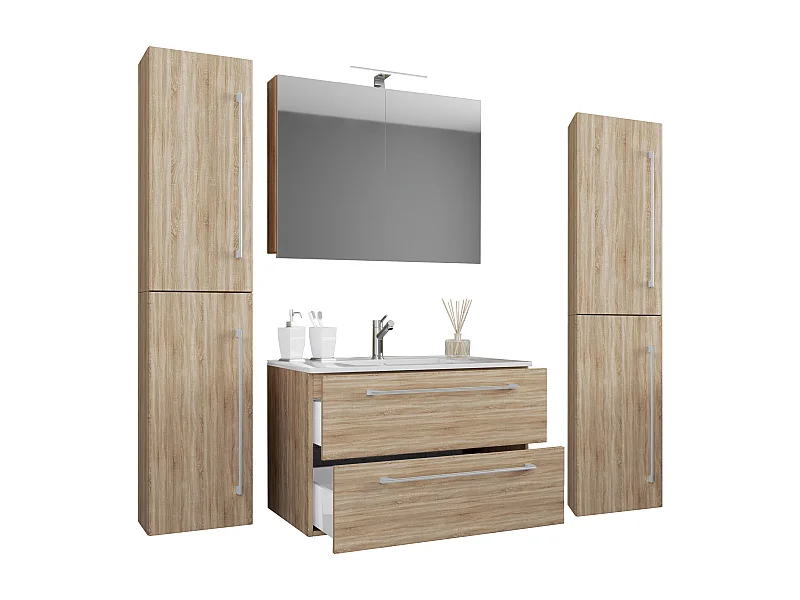 Gruppo lavabo 5 pezzi Lavabo Badinos SC