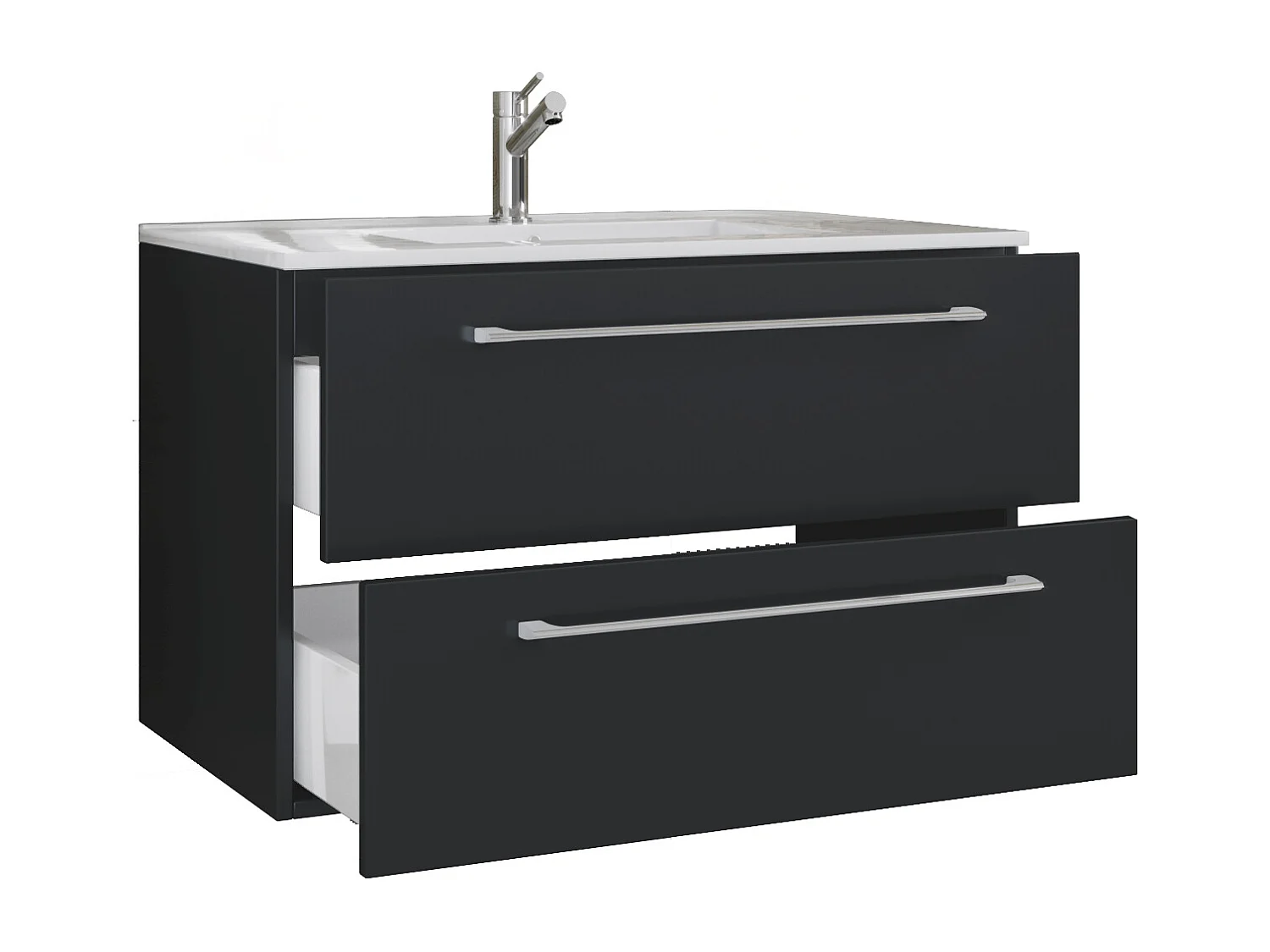 2-tlg. Waschplatz Waschtisch Badinos 2 Schublade