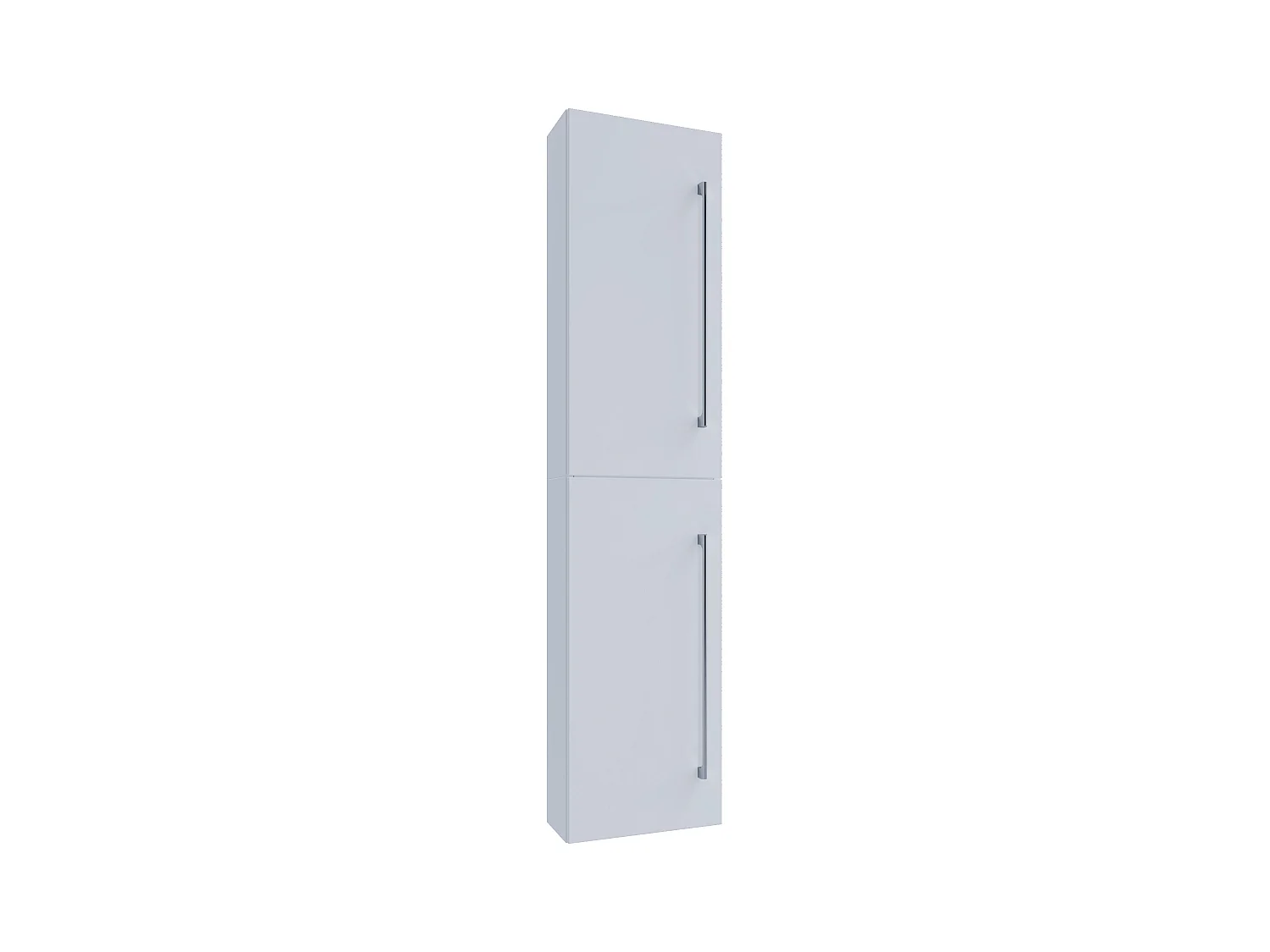 Bathroom furniture high cabinet Badinos White H. 150 x W. 33 x D. 22 cm