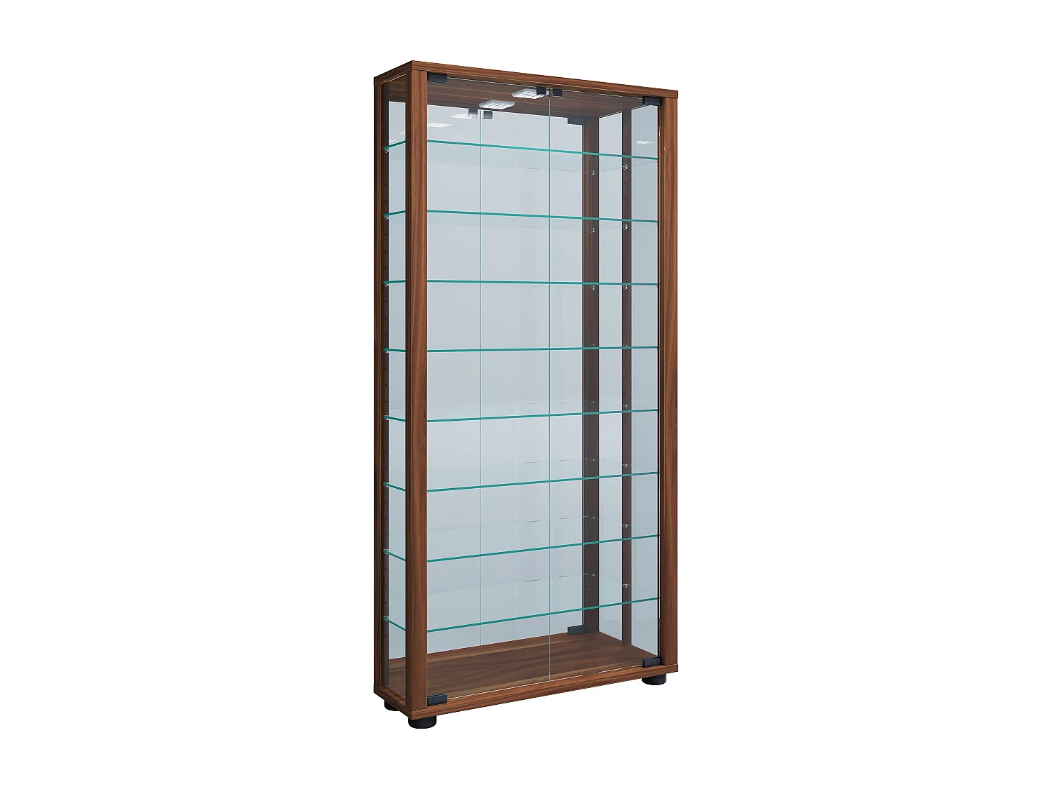 Vetro Stand Showcase Lumo Maxi Specchio