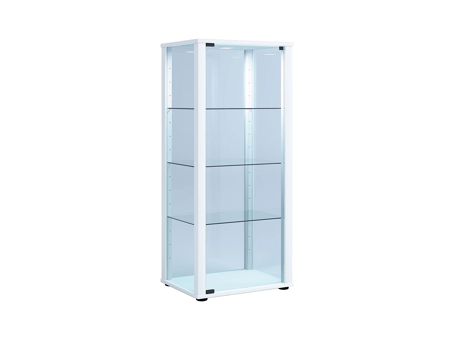 Holz Glas Stand Vitrine Sammelvitrine Kavisa M