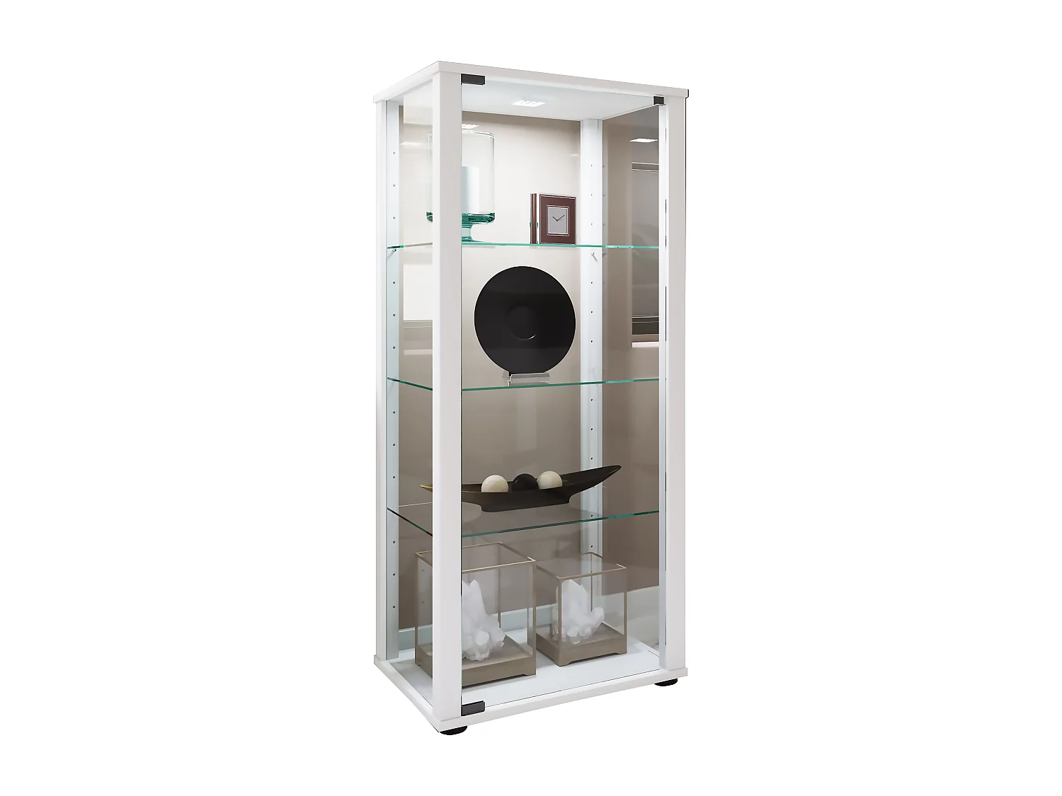 Standing cabinet Kavisa White H. 115 x W. 50 x D. 38 cm