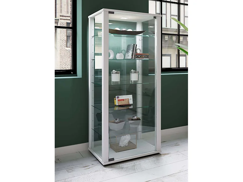 Standing cabinet Kavisa White H. 115 x W. 50 x D. 38 cm