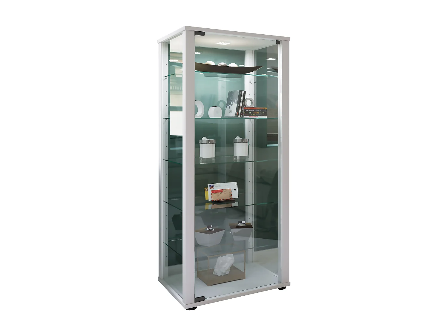 Standing cabinet Kavisa White H. 115 x W. 50 x D. 38 cm