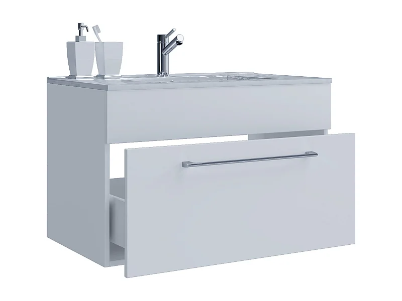 2-tlg. Waschplatz Waschtisch Badinos 1 Schublade