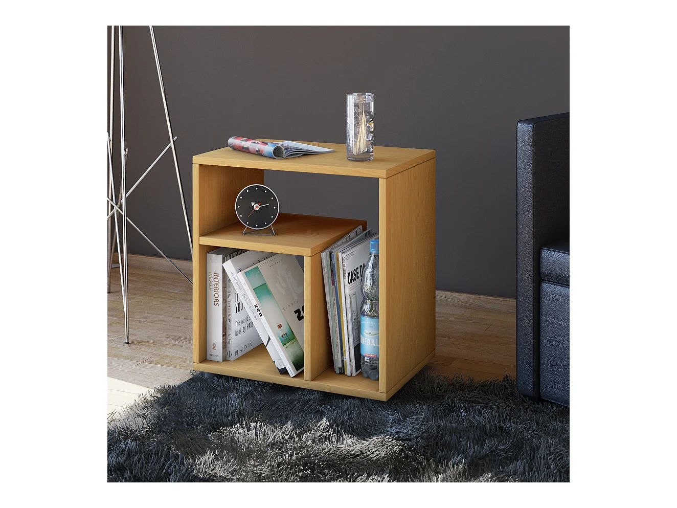 Side table & coffee table Zeito Book H. 55 x W. 50 x D. 30 cm