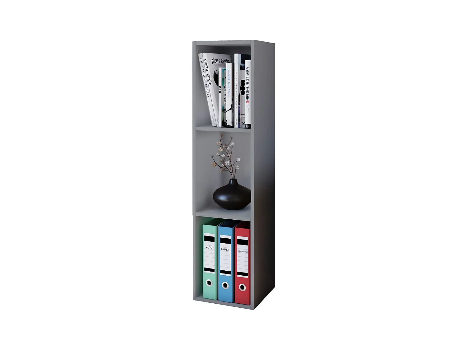 Stand Rack Mendas Gray H. 107 x W. 34 x D. 30 cm