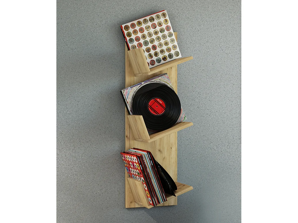 Records LP Hanging Wall Shelf Sulda