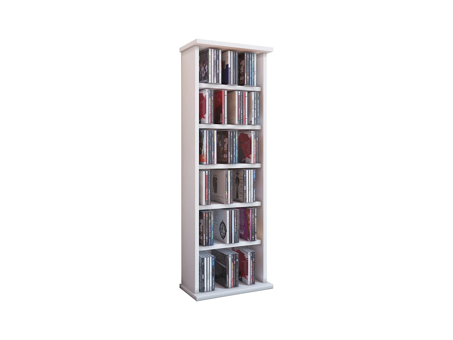 Holz CD DVD Stand Regal Schrank Ständer Vostan