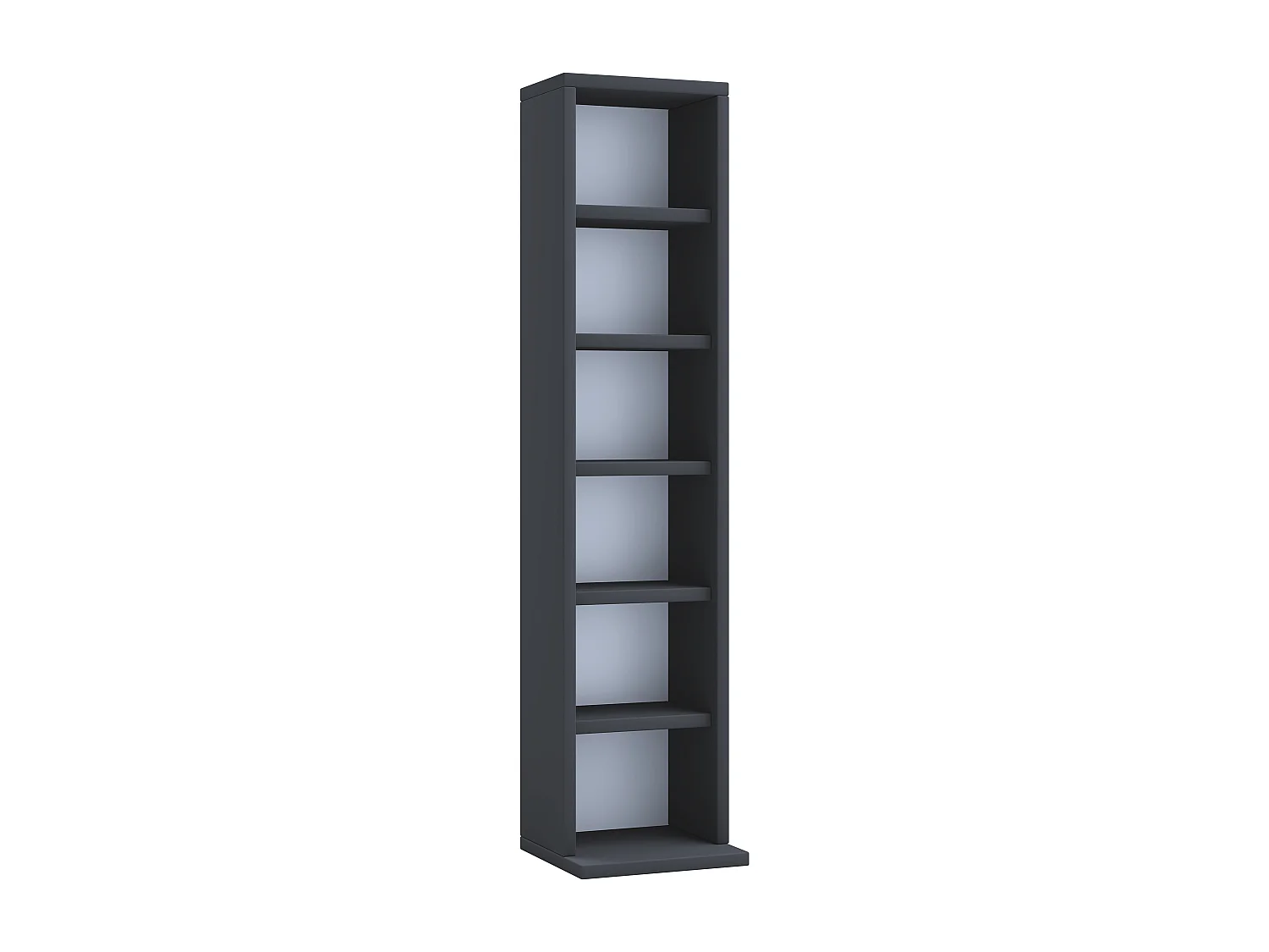 Stand Rack Elementa Black H. 92 x W. 21 x D. 20 cm