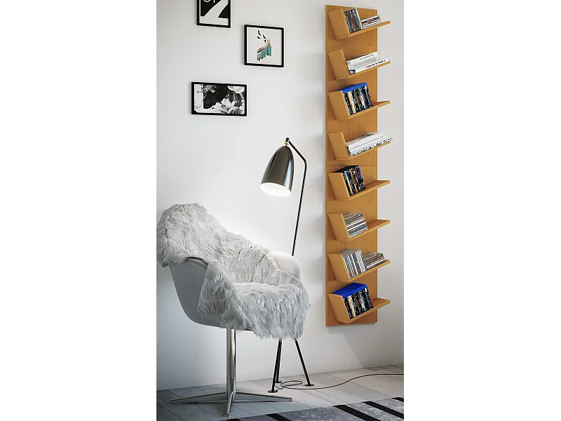 Rayon mural Lansi H. 180 x L. 33 x j. 16 cm Enregistrer