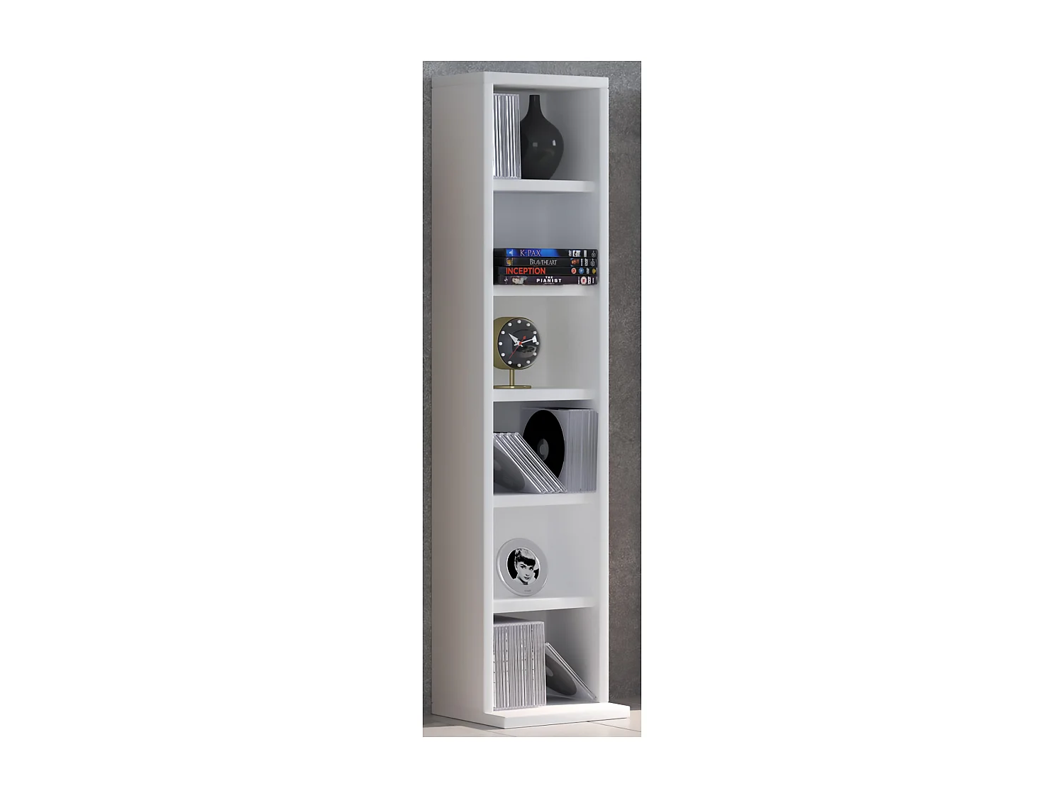Wood CD DVD Storage Shelf Elementa