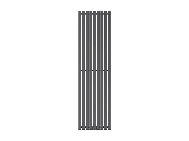 Stella Radiateur design Panneau radiateur 48x180cm Anthracite