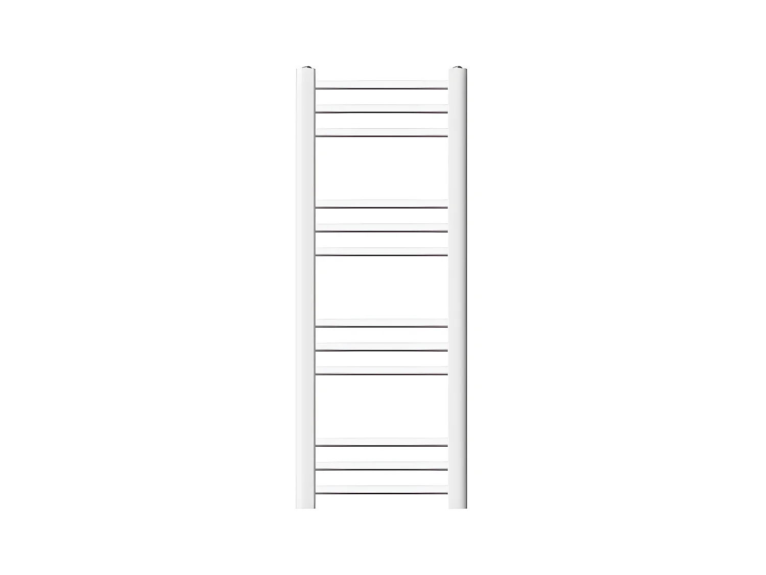Radiateur de salle de bain Sahara raccord latéral sèche-serviettes blanc 30x80cm